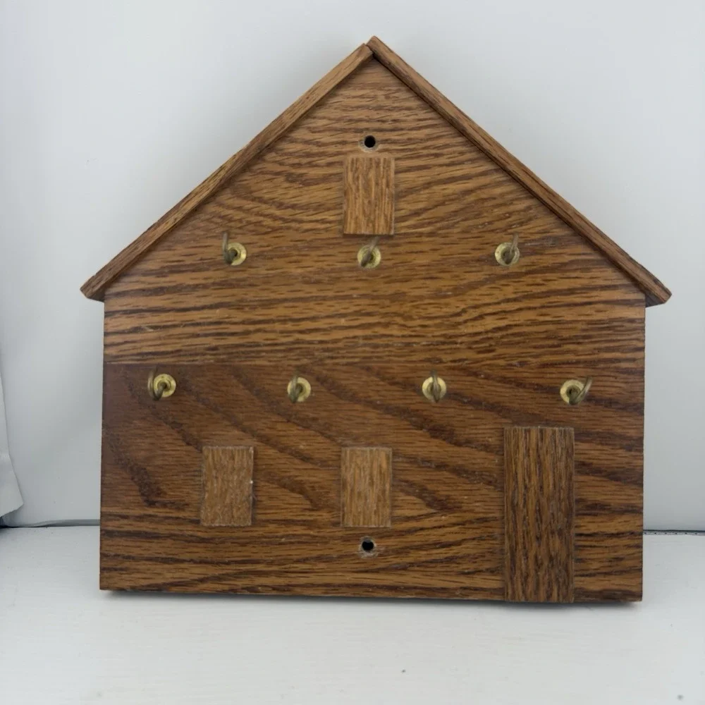 Handmade vintage wooden